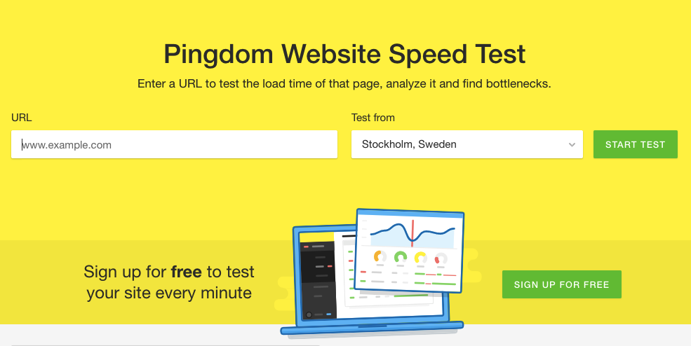 Pingdom per testare la velocità dei siti - sem-seo.it