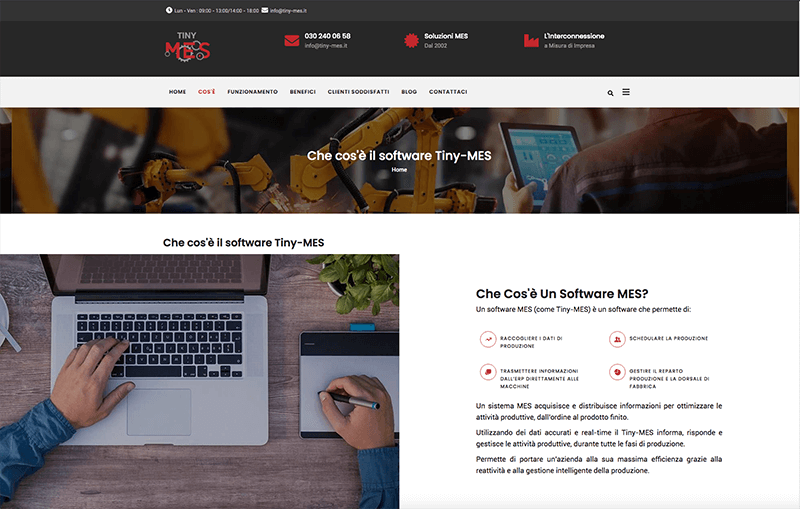 Che cos'è un software MES - sem-seo.it - Creazione siti internet a brescia